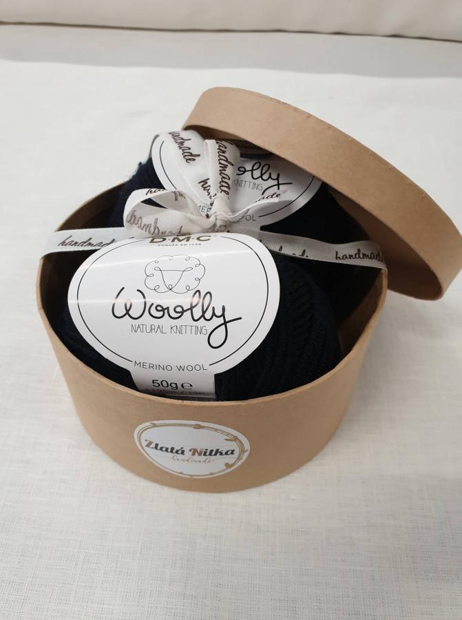 Mini darčekový box s 2 merino vlnami Woolly 5